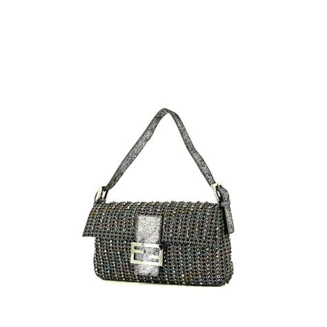 borsa fendi forever paillettes|fendi baguette bag.